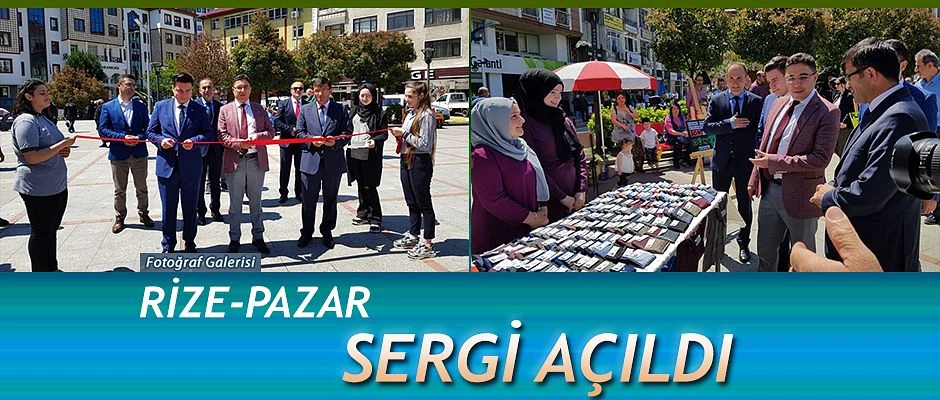 Rize Pazar’da Sergi