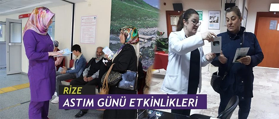 Rize’de Dünya Astım Günü Etkinlikleri