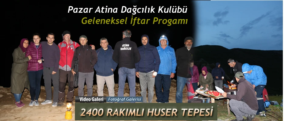 HUSER Yaylasında İftar