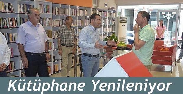 İLÇE KÜTÜPHANESİNDE TÜM DONANIMLAR YENİLENİYOR