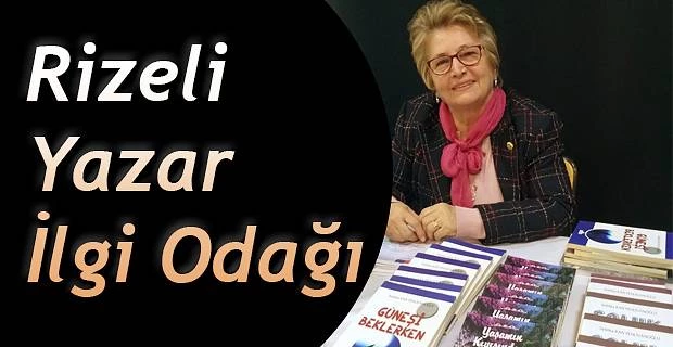 RİZELİ YAZAR PEHLİVANOĞLU’NUN ROMAN VE EDEBİYAT ESERLERİNE YOĞUN İLGİ