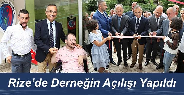 Engelsiz Yaşam Derneğinin Açılışı Yapıldı