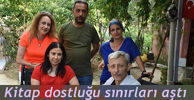 KİTAP DOSTLARININ BULUŞMASINA MESAFELER ENGEL OLAMADI