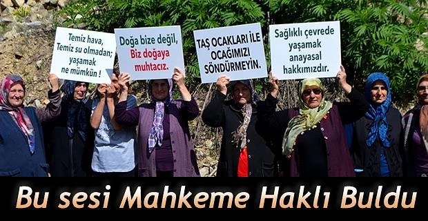 Mahkeme Köylülerin Hukuk Mücadelesini Haklı Buldu