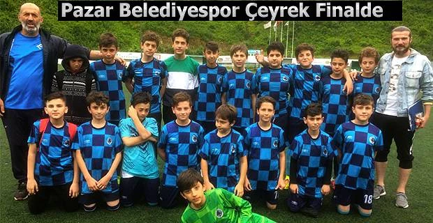 Pazar Belediyespor Çeyrek Finalde