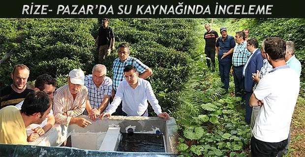 Rize Pazar Kaymakamı Terzi’den Köylerde İnceleme