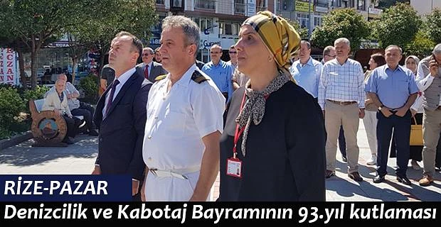 Rize-Pazar’da Kabotajı Kutlamaları