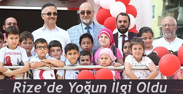 RİZE’DE YAZ KUR’AN KURSLARINA YOĞUN İLGİ