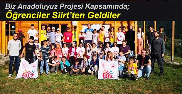 SİİRT’TEN GELEN ÇOCUKLAR ŞAVŞAT EVİNDE AĞIRLANDI