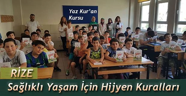 Yaz Kur’an Kursları Sağlıklı Nesiller Etkinliği