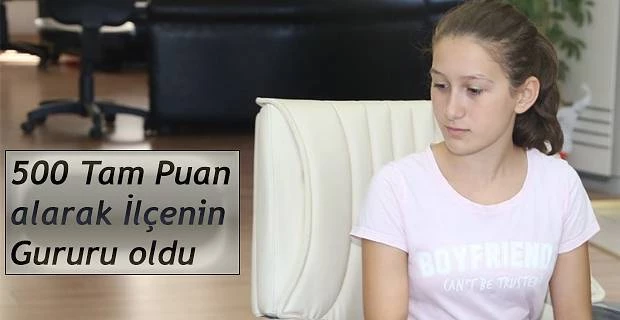 500 TAM PUAN ALAN SILA İLÇENİN GÜNDEMİ OLDU