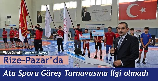 9. ULUSLARARASI MEHMET AKİF PİRİM GÜREŞ TURNUVASI RİZE’DE BAŞLADI.