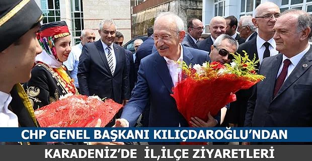 CHP GENEL BAŞKANİ KİLİÇDAROĞLU TEŞEKKÜR ZİYARETİ İÇİN BÖLGEYE GELDİ.