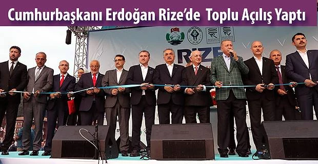 CUMHURBAŞKANI ERDOĞAN RİZE