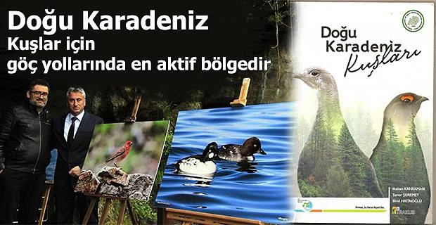 D.KARADENİZ KUŞLARI KİTABI, BÖLGEDE KUŞLARIN YAŞATILMASINA KATKI SAĞLADI