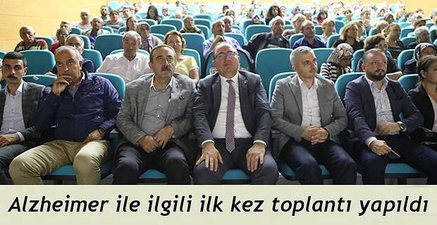 İlk kez Alzheimer paneli yapıldı.