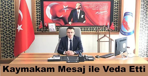 Mesaj İle Veda Etti