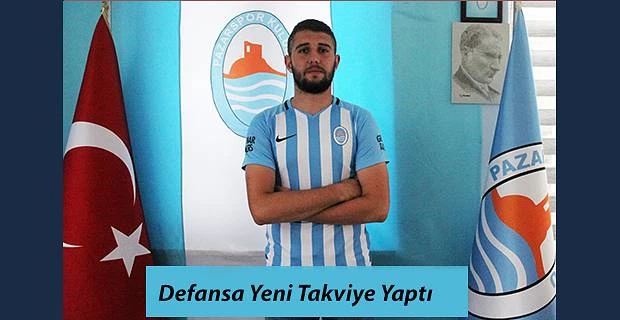 Pazarspor dış transferde defans hattına takviye yaptı.