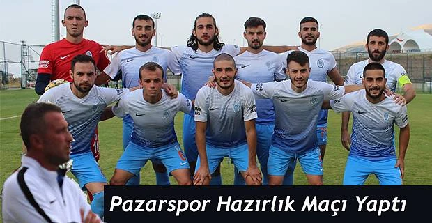 Pazarspor Erzurum’da seri hazırlık maçlarına başladı. İlk Karşılaşmada..