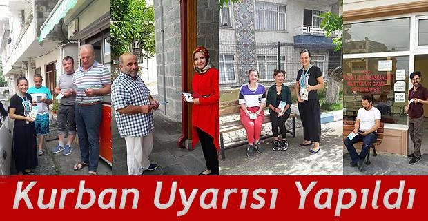 TOPLUM SAĞLIĞI MERKEZİNDEN KURBAN UYARISI