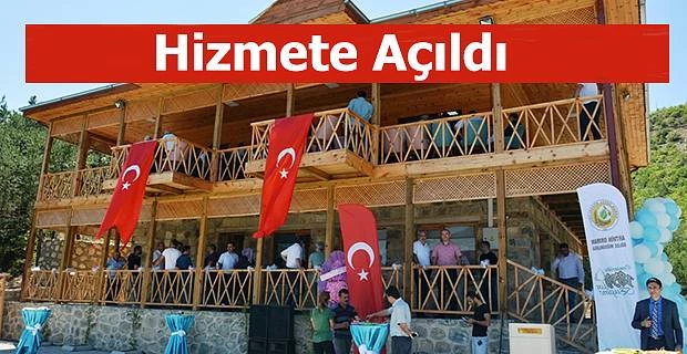 TÖRENLE HİZMETE AÇILDI