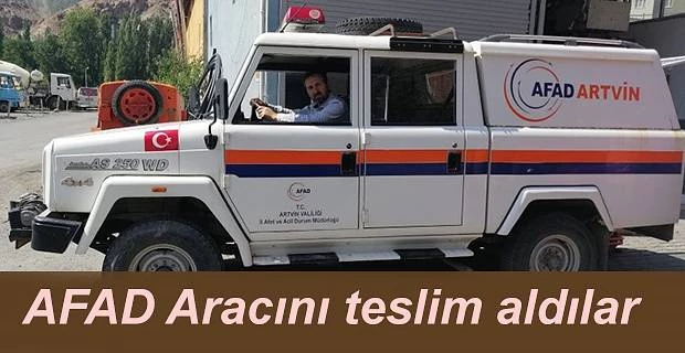 ARAMA KURTARMA ARACI YUSUFELİ’NE GELDİ