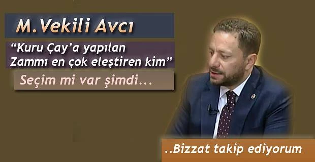 Avcı: “Gözümüz Kulağımız Onların Üzerindendir”