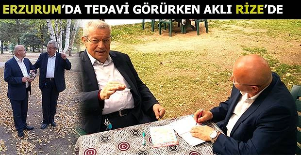 BAYRAMOĞLU HASTA YATAĞINDA AKLI RİZE-ERZURUM KIRIK TÜNELİNDE