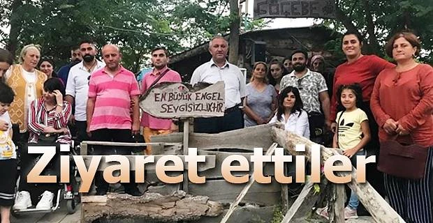 BEDENSEL ENGELLİLER DERNEĞİNDEN BAŞKAN AKÇİÇEK’E ZİYARET