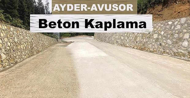 Beton Kaplama İnşaatı İşinde Son Durum