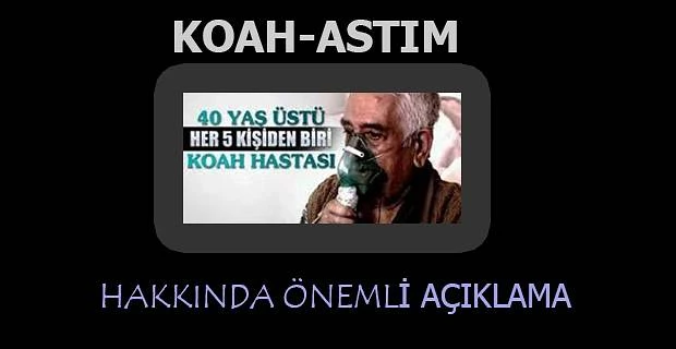 DR. GÜLER, KOAH VE ASTIM HAKKINDA ÖNEMLİ AÇIKLAMALARDA BULUNDU