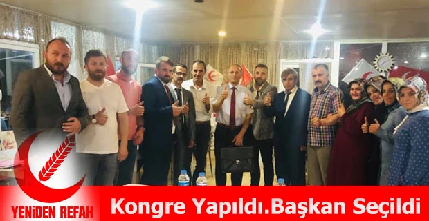 Kongrede Yazıcıoğlu Başkan Seçildi