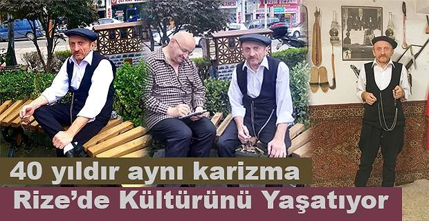 KÜLTÜRÜNÜ YAŞATMAK İÇİN 40 YILDIR HERGÜN YÖRE KIYAFETİ GİYİYOR