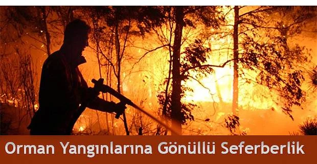 ORMAN YANGINLARINA KARŞI GÖNÜLLÜ SEFERBERLİĞİ