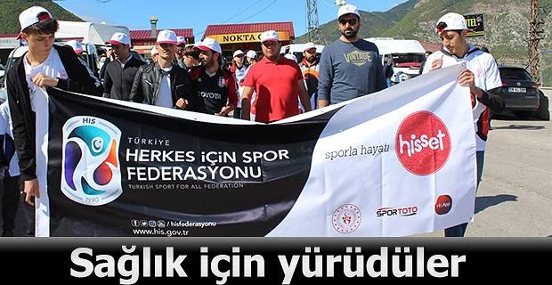 SAĞLIK İÇİN BERABER YÜRÜYELİM ETKİNLİĞİ GERÇEKLEŞTİ