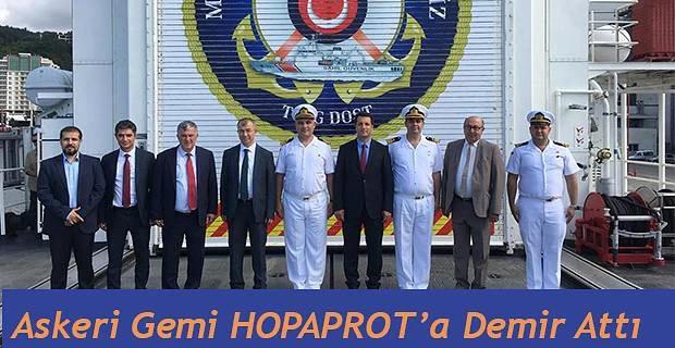 TCSG DOST HOPAPORT’A DEMİR ATTI