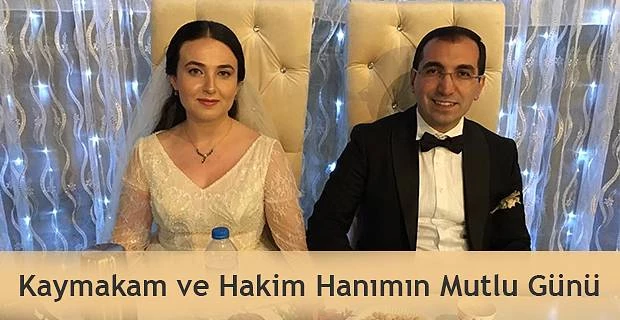 YUSUFELİ’NİN YENİ KAYMAKAMI EVLENDİ