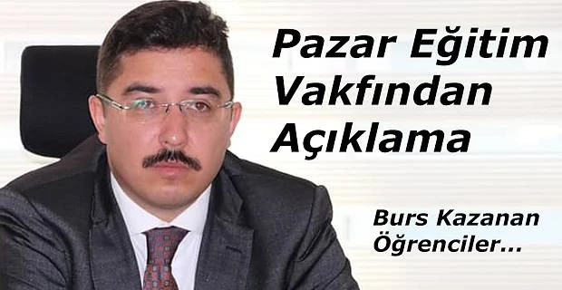 PAZAR EĞİTİM VAKFINDAN BURS ALACAK ÖĞRENCİLER BELİRLENDİ