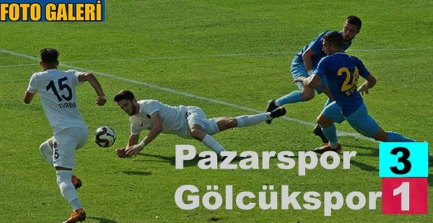 Pazarspor çıkışını sahasında sürdürdü 3-1