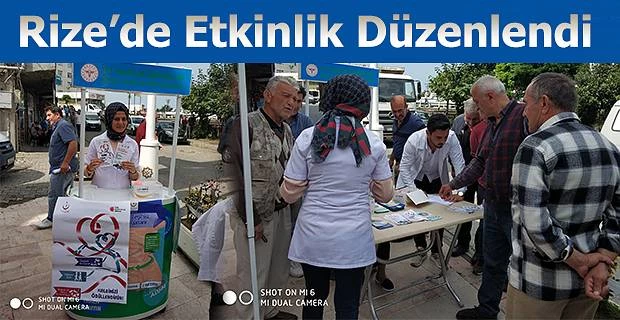 Rize’de “Dünya Kalp Günü” etkinlikleri