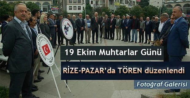 Rize’nin Pazar ilçesinde 