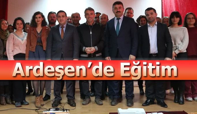 Ardeşen’de rehber öğretmenlere yönelik eğitim