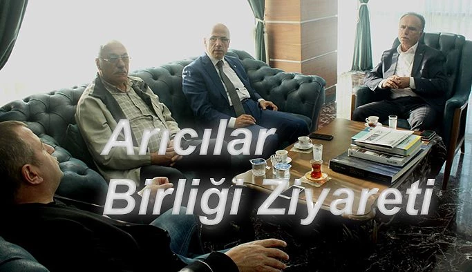 ARTVİN ARICILAR BİRLİĞİN’DEN HOPA TSO’YA ZİYARET