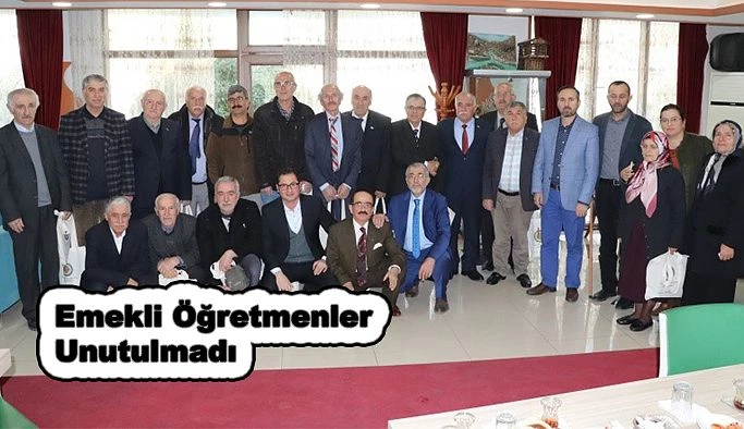 EMEKLİ ÖĞRETMENLER UNUTULMADI