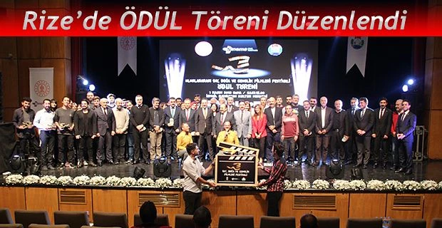 ÖDÜL TÖRENİ DÜZENLENDİ