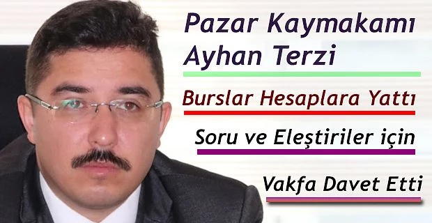 ÖĞRENCİLERİN İLK BURSLARI HESAPLARINA YATTI