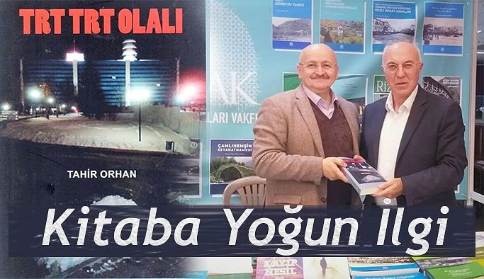 RİZELİ YAZARIN “TRT TRT OLALI” KİTABINA YOĞUN İLGİ