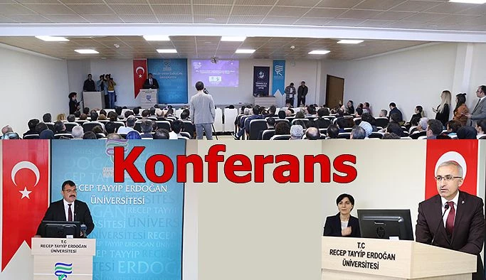 RTEÜ’DE “BİLİM VE TÜBİTAK ODAKLI YENİ SÜREÇLER” KONFERANSI