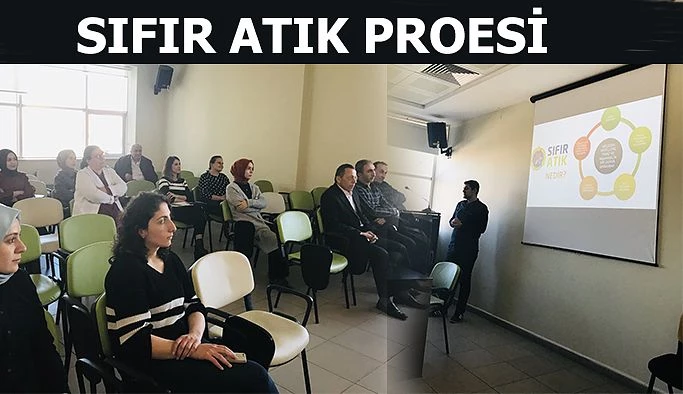 Sağlık personellerine “Sıfır Atık Projesi” eğitimi