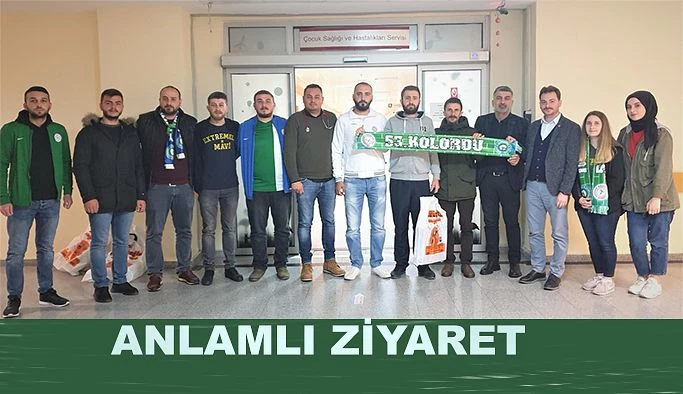 TARAFTAR GRUBU 53. KOLORDUDAN ANLAMLI ZİYARETLER